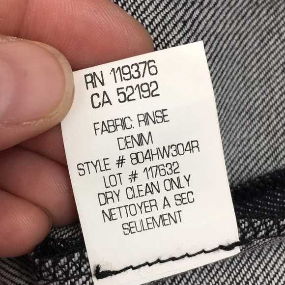 Helmut Lang Gray Pencil Mini Skirt Womens 6 Fabric Rinse Denim Cotton Blend - Picture 9 of 11